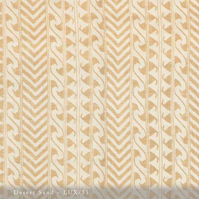 Lisa Fine Luxor Desert Sand Fabric Sample LUX-35