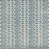 Lisa Fine Luxor Wallpaper Indigo/Parchment Wallpaper LUXW-01