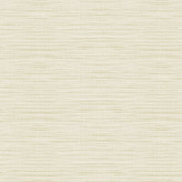 Seabrook Designs Toweling Faux Linen French Vanilla Wallpaper LW50805