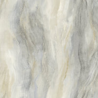 Seabrook Designs Smoke Texture Embossed Vinyl Morning Snowfall Wallpaper LW50908