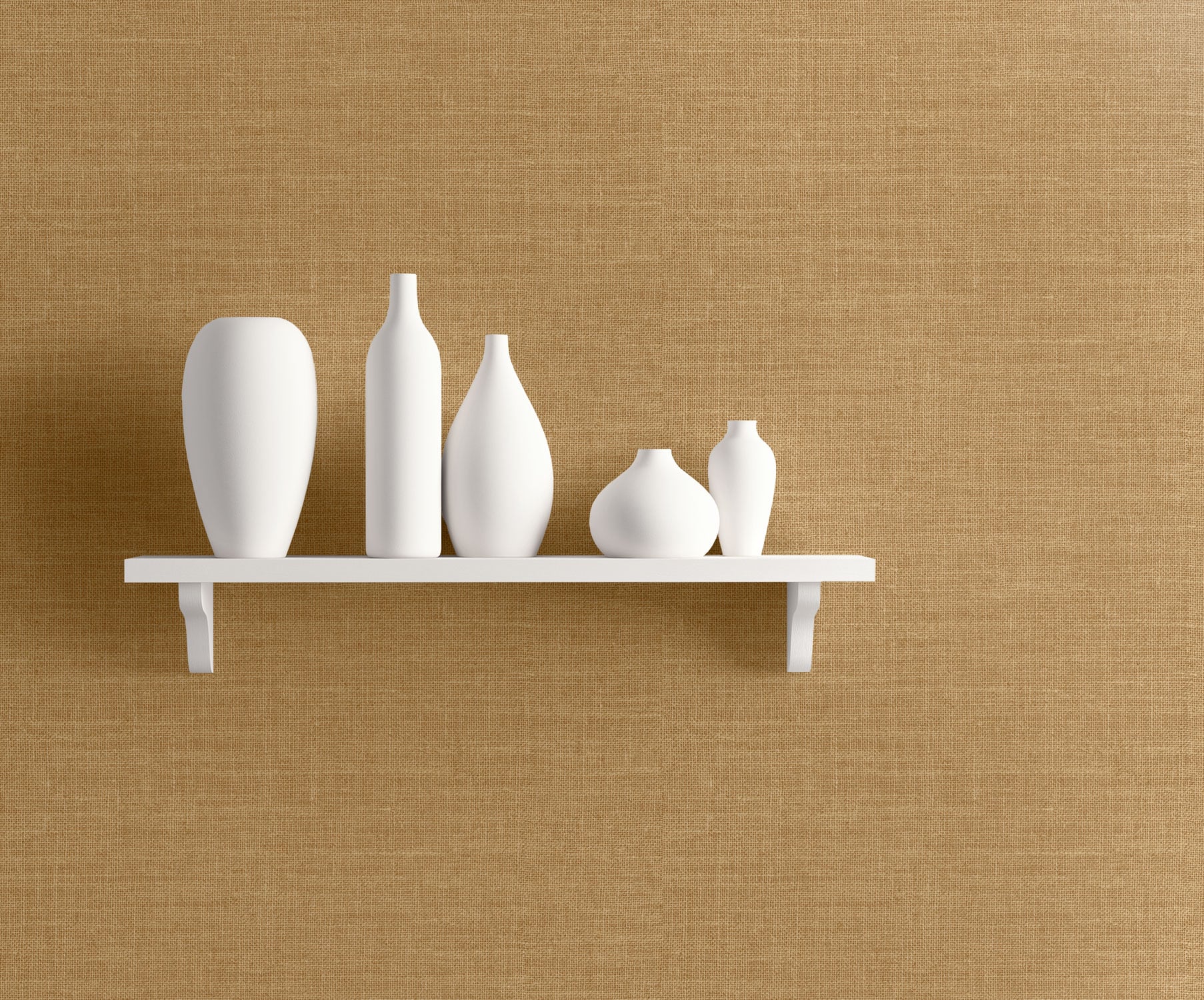 Seabrook Designs Hopsack Embossed Vinyl Honey Brown Wallpaper LW51105