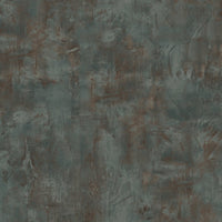 Seabrook Designs Rustic Stucco Faux Rust And Forest Green Wallpaper LW51706