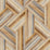 Seabrook Designs Geo Inlay Fabric Saddle Brown And Steel Fabric LW51906F
