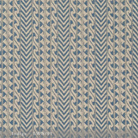 Lisa Fine Luxor Woven Indigo Fabric LWN-01