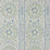 Peter Dunham Leila Blue/Green On White Wallpaper Sample 151LEA01