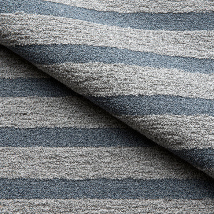 Link Outdoor Lido Stripe Blue Steel  Fabric Sample 560-55