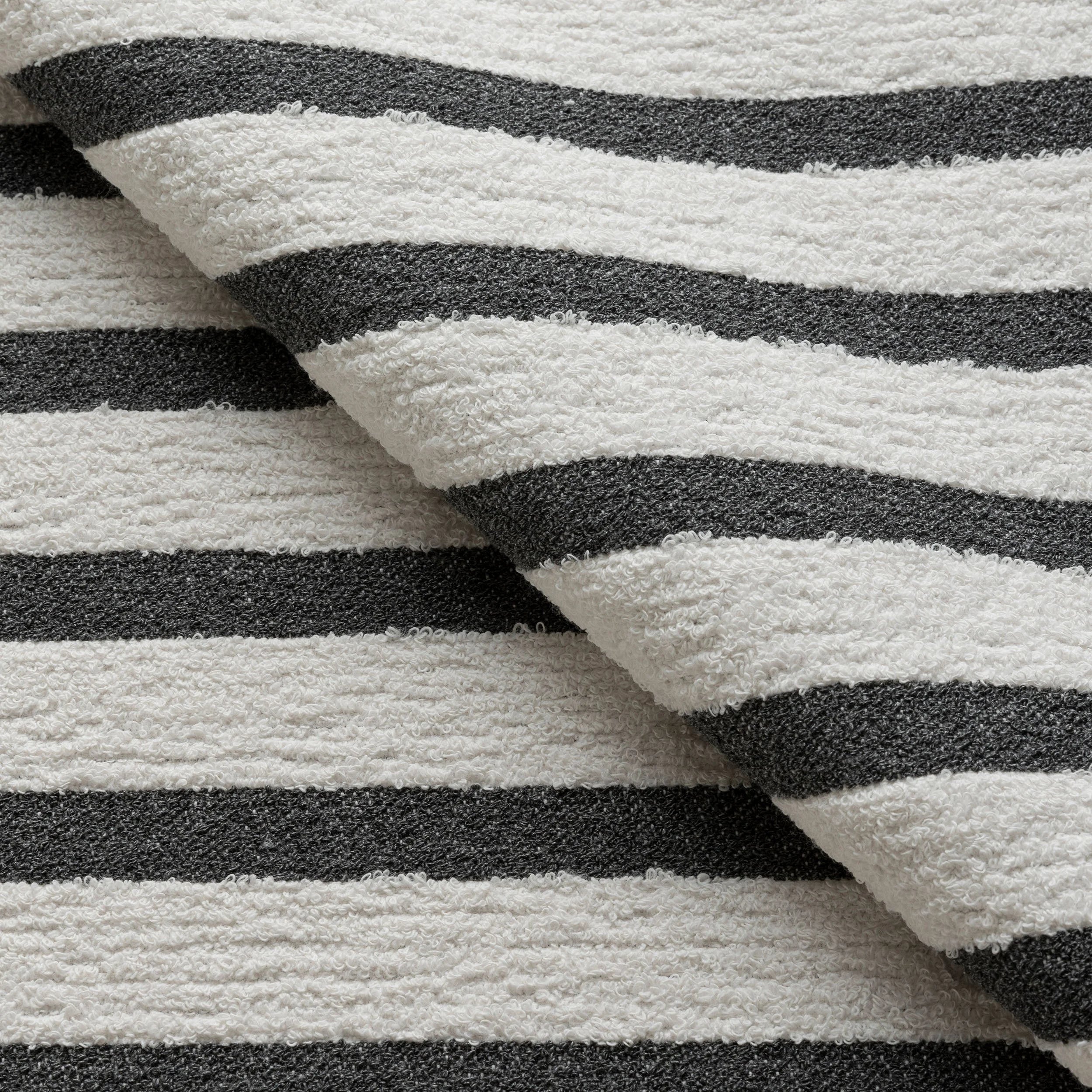 Link Outdoor Lido Stripe Carbon Fabric Sample 560-25