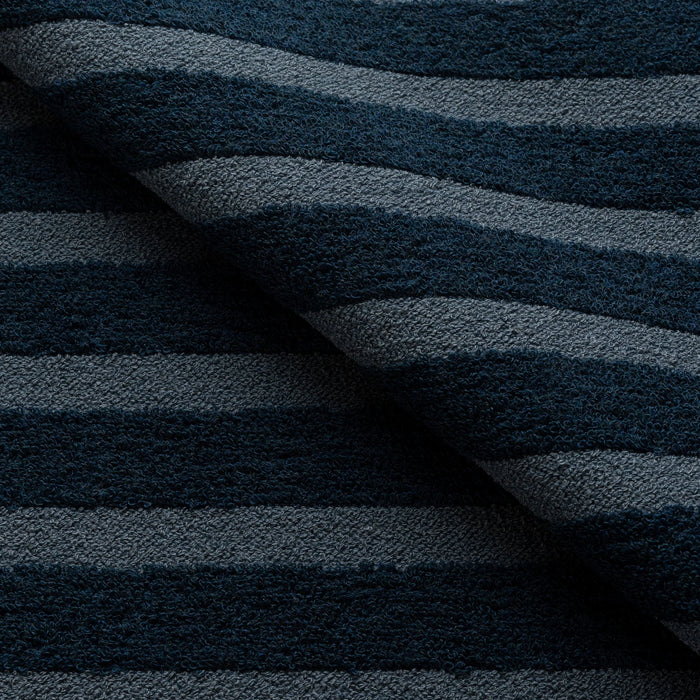 Link Outdoor Lido Stripe Dusk Blue Fabric Sample 560-56