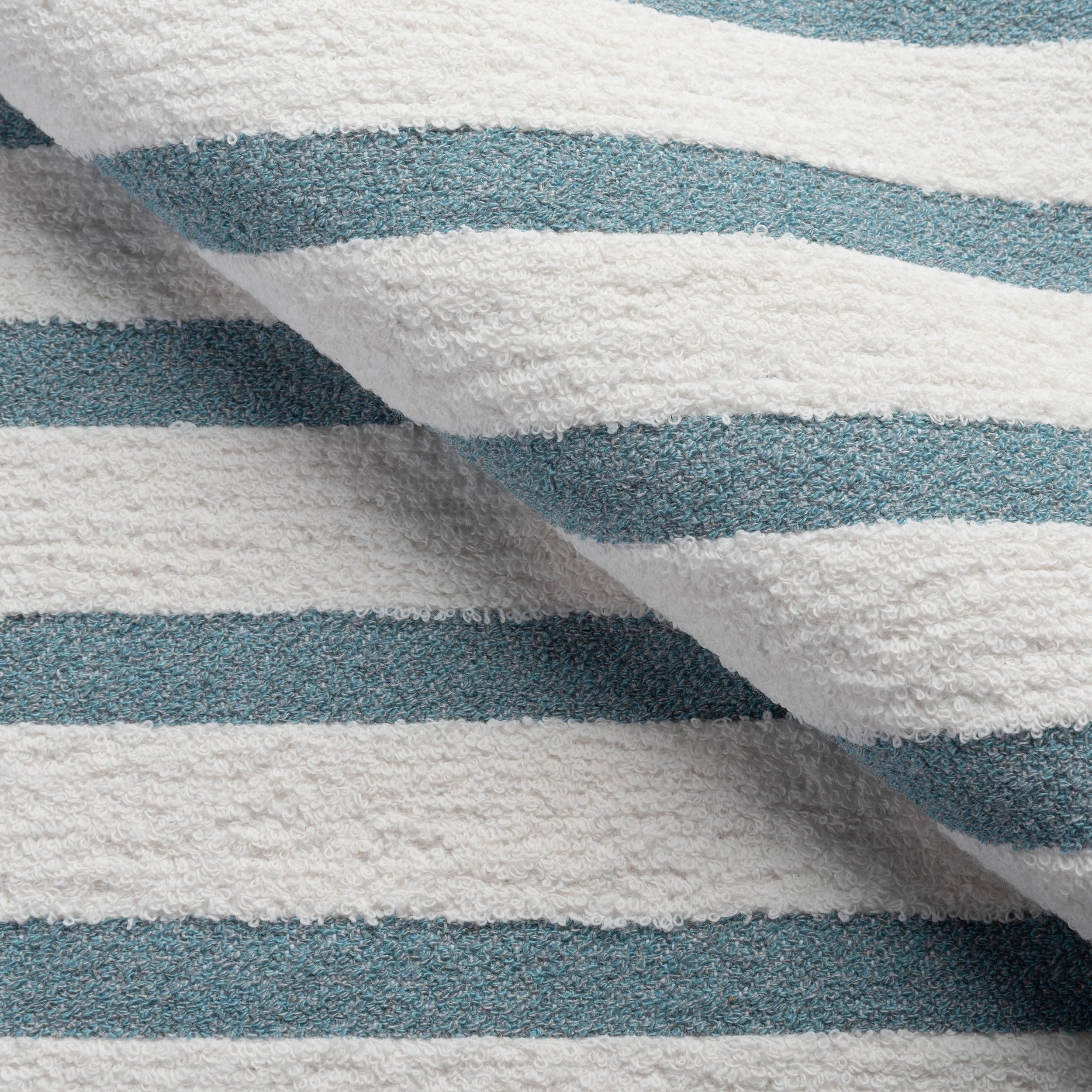 Link Outdoor Lido Stripe Sky Fabric Sample 560-43