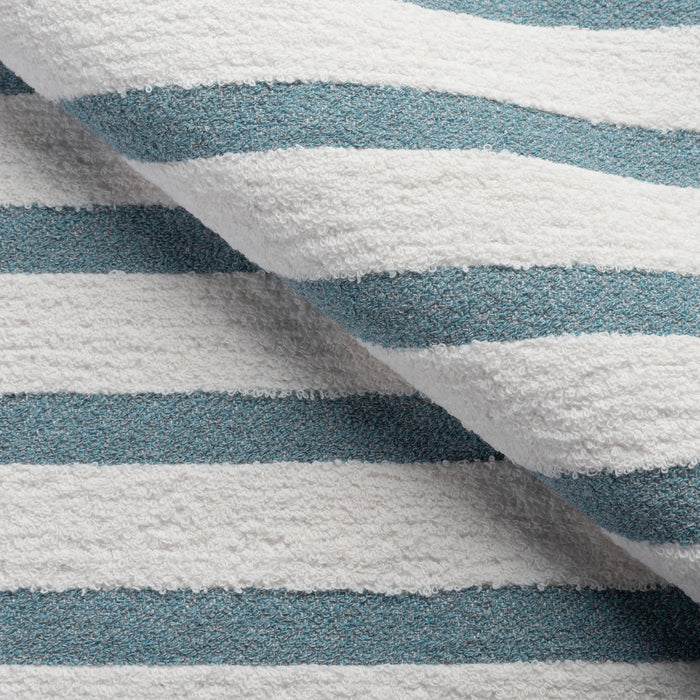 Link Outdoor Lido Stripe Sky Fabric Sample 560-43