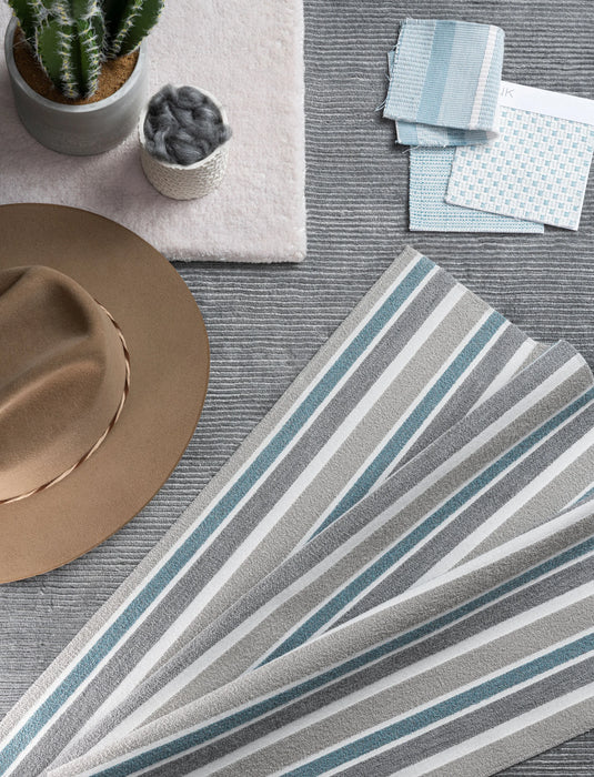 Link Outdoor Beach Comber Sky Fabric Sample 580-43