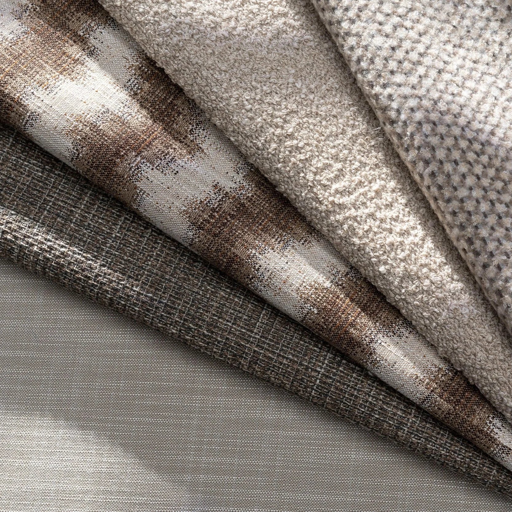 Link Outdoor Melange Mocha Fabric 620-19