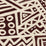 Alan Campbell Little Margie Oscar Brown Fabric Sample AC304O-25