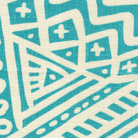 Alan Campbell Little Margie Oscar Turquoise Fabric AC304O-23