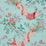 Le Manach Hankeou Turquoise Wallpaper Sample LP109002