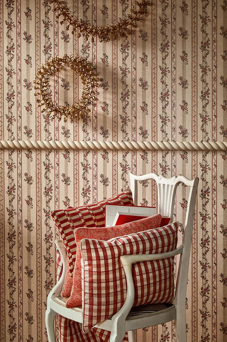 Pierre Frey Mariefred Boudoir Wallpaper Sample FP221001