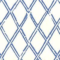 China Seas Lyford Diamond Bamboo Navy Wallpaper 6710WP-02WWP