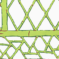 China Seas Lyford Trellis Lime Forest Green Tobacco Wallpaper 6020W-09