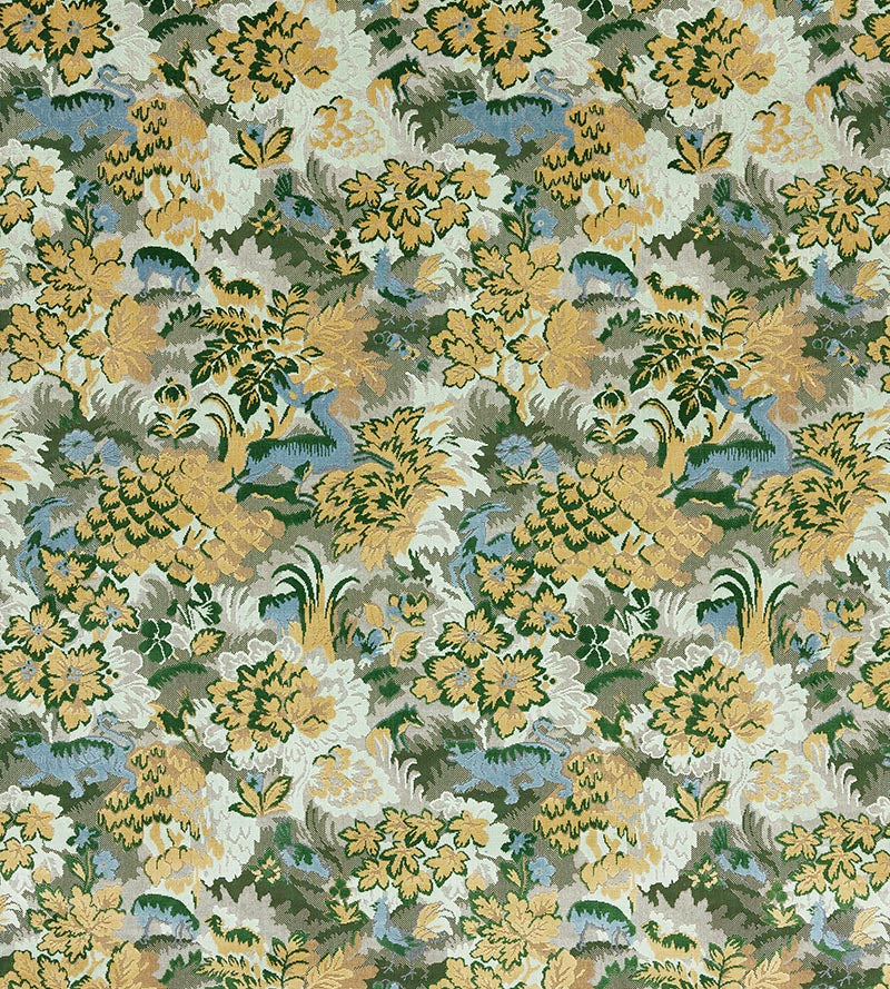 Old World Weavers Tails Tale Forest Fabric M102640002