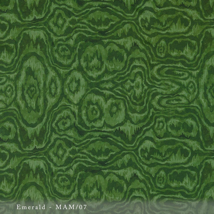 Lisa Fine Mame Emerald Fabric Sample MAM 07