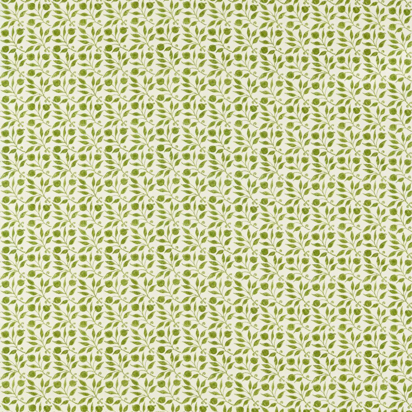 Morris & Co Rosehip Nettle Fabric Sample MAMB227107
