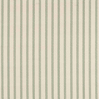 Morris & Co Holland Park Stripe Sage/Linen Fabric MAMB227118