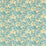 Morris & Co Honeysuckle Teal/Soft Lemon Fabric Sample MAMB227123