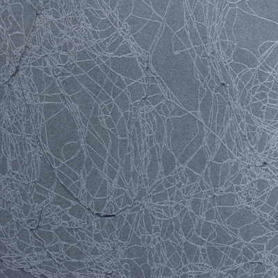 Kravet Couture Marbleized Steel Fabric Sample MARBLEIZED.21.0
