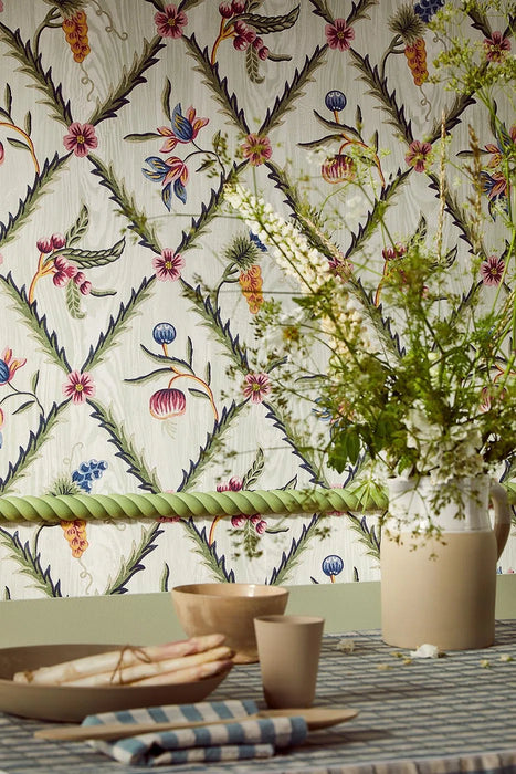 Pierre Frey Decor Scandinave Lichen Wallpaper Sample FP218001