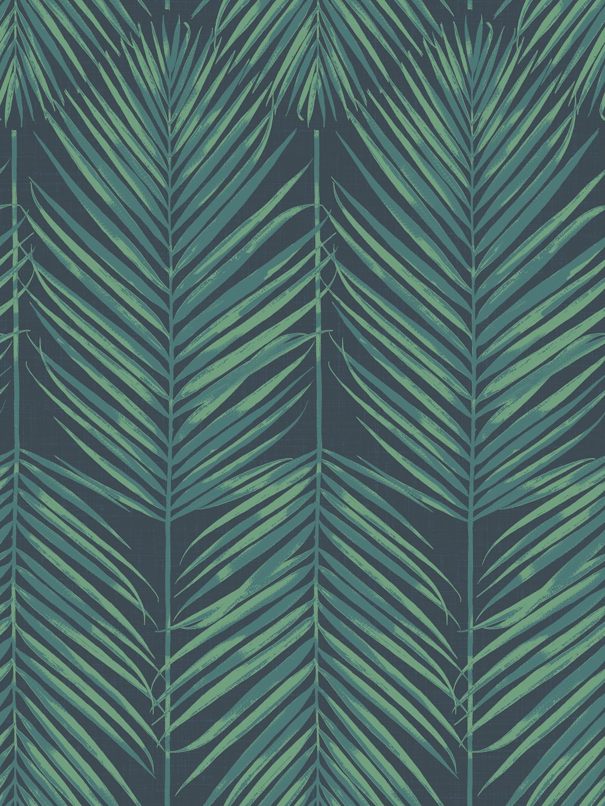 Seabrook Designs Paradise Palm Tropic Midnight Wallpaper MB30004