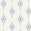 Seabrook Designs Sand Dollar Stripe Coastal Blue Wallpaper MB30512