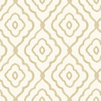 Seabrook Designs Seaside Ogee Sand Dunes Wallpaper MB30903