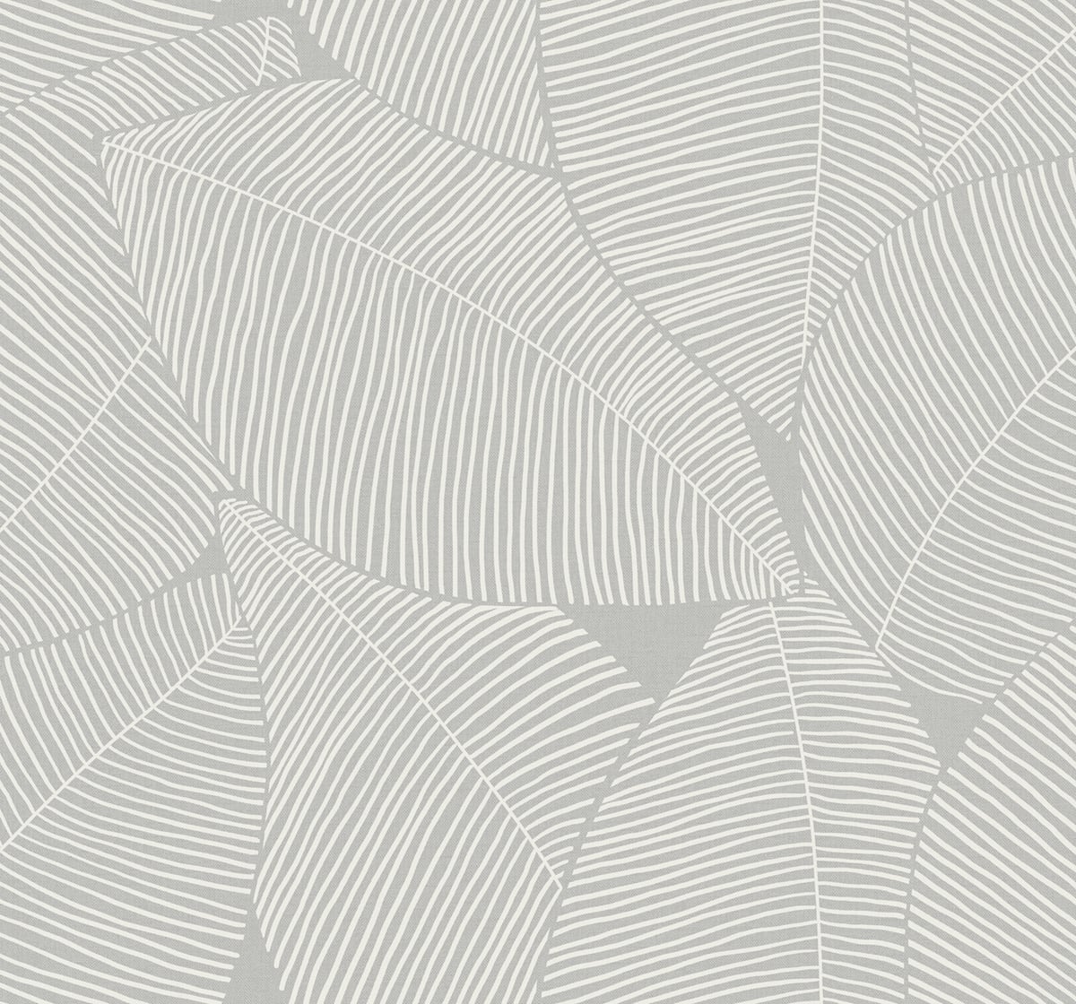 Seabrook Designs Summer Magnolia Daydream Gray Wallpaper MB31305