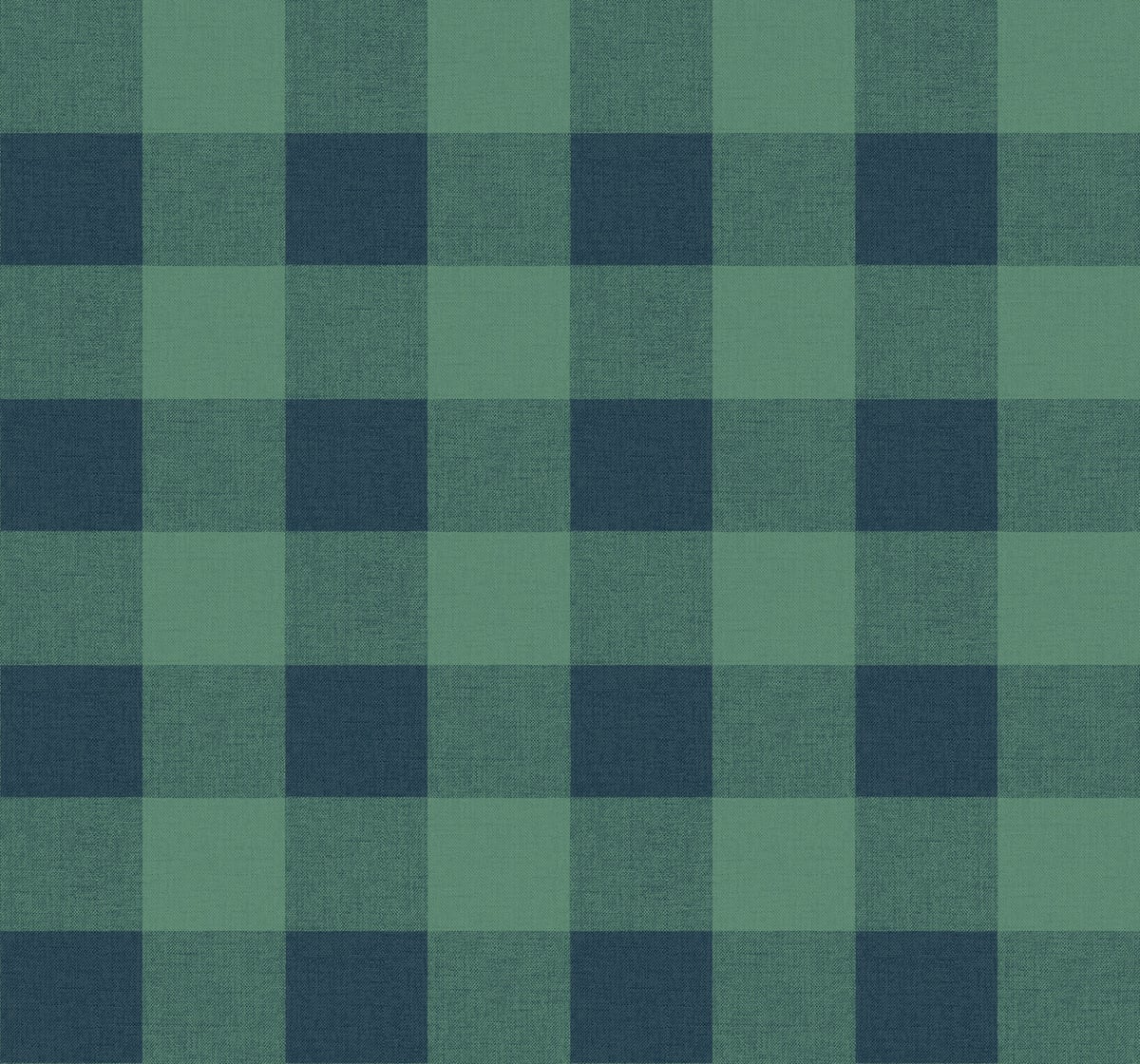 Seabrook Designs Picnic Plaid Tropic Green Wallpaper MB31924