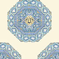 Home Couture Medallion Celeste Blue Wallpaper HC1700W-01WP