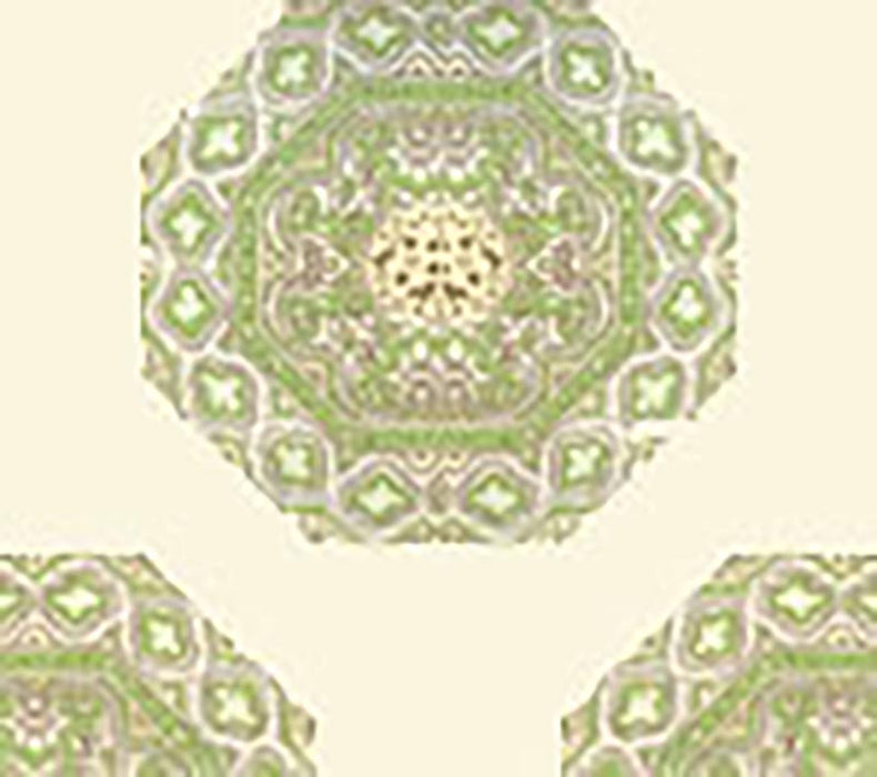 Home Couture Medallion Fig Taupe Wallpaper Sample HC1700W-02WP