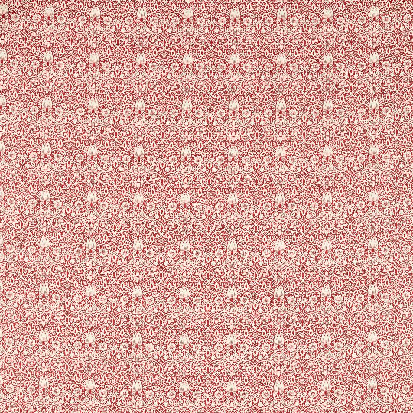 Morris & Co Borage Barbed Berry Fabric Sample MEWF227033