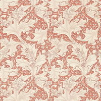 Morris & Co Wallflower Chrysanthemum Pink Wallpaper MEWW217188