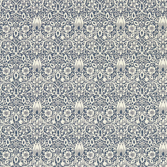 Morris & Co Borage Inky Fingers Wallpaper Sample MEWW217199