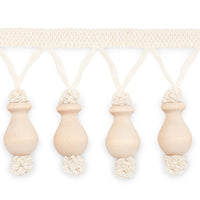 Schumacher Antibes Molded Fringe Natural Trim MF4002-1