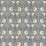 Morris & Co Pimpernel Woad/Coral Fabric MFRF227233