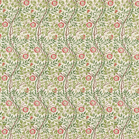 Morris & Co Sweet Briar Boughs/Rose Fabric MFRF227240