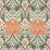 Morris & Co Helena Peach/Teal Wallpaper MFRW217361