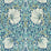 Morris & Co Pimpernel Cobalt/Mineral Wallpaper MFRW217365