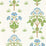 Morris & Co Meadow Sweet Cobalt/Grass green Wallpaper MFRW217368