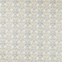 Morris & Co Oak & Blossom Thyme/Woad Fabric MHCB227385