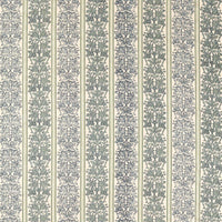Morris & Co Oak & Blossom Weave Green/Indigo Fabric MHCB237668