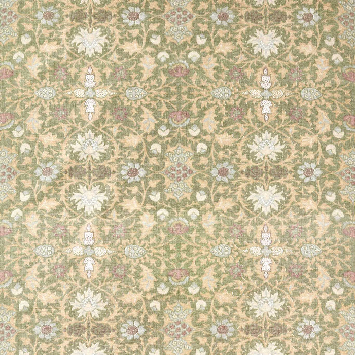 Morris & Co Wilton Warp Print Forest Fabric Sample MHCB237673
