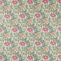 Morris & Co Cornflower Russet/Forest Fabric MHTF227356