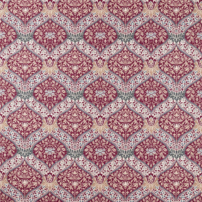 Morris & Co Norbury Madder Fabric MHTF227359